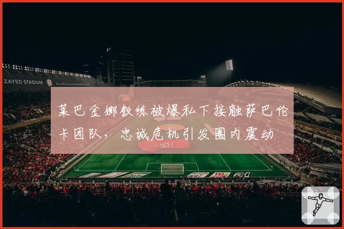 莱巴金娜教练被爆私下接触萨巴伦卡团队，忠诚危机引发圈内震动